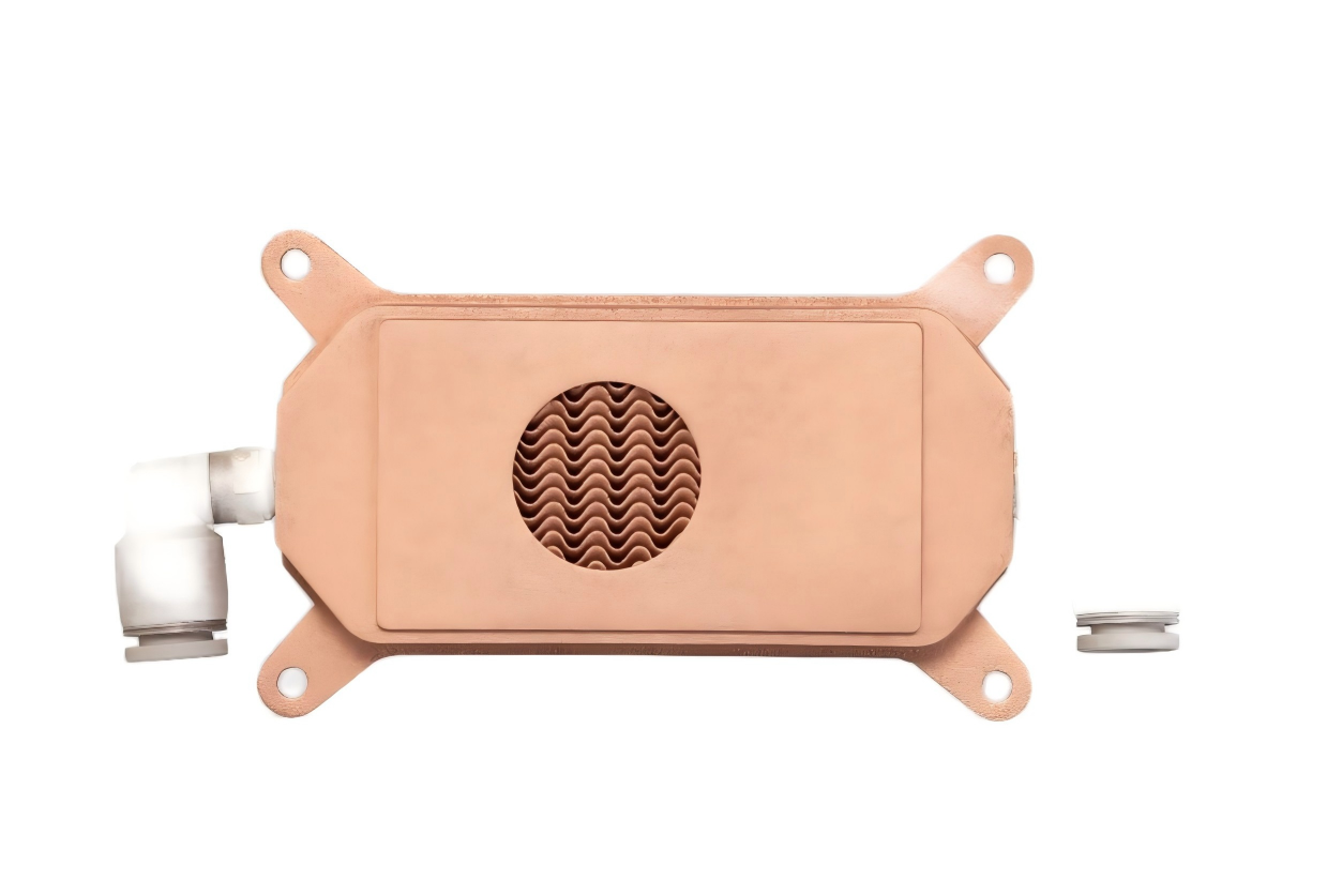 3D Printed Pure Copper Radiator